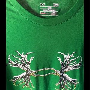 Under armour heatgear ua hunt tshirt antlers Large